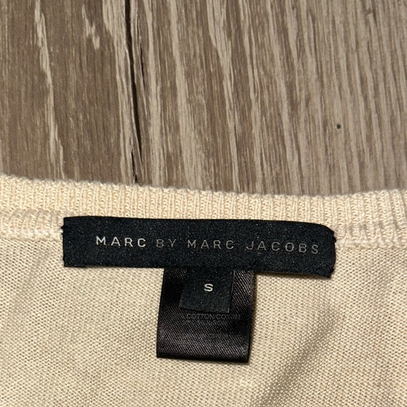Marc by Marc Jacobs Cotton silk knit collared top small - Picture 9 of 9